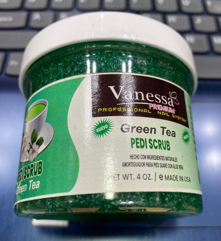 Pedi Scrub Vanessa Green Tea